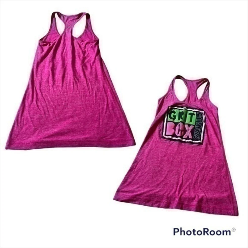 Pink lululemon tank top